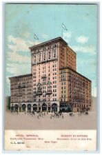 c1910 Exterior View Hotel Imperial Building Robert Stafford New York NY Postcard picture