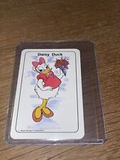Vintage Walt Disney Productions 🎥 Card Game Daisy Duck Playing Card RARE picture