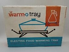 Vintage 1961 Robert Fisher Warm-o-Tray Electric Food Warmer Original Box picture