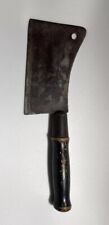 Vintage 6 Inch Blade AMERICAN KNIFE CO Baldwinsville N.Y Meat Cleaver picture