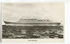 RPPC Postcard Ship SS Rotterdam Holland America Line   picture