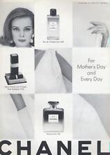 1964 Chanel No 5 Perfume PRINT AD for Mother's Day and Every Day great decor picture