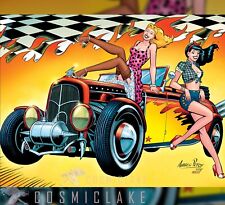 ARCHIE HOT ROD RACING #1 ANDREW PEPOY LE  150 VAR 1ST DAISY APP PRESALE 4/13☪ picture