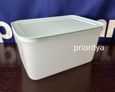 Tupperware Freezer Mates Plus Medium Deep Snowflake Container 2.5L Ice Cube Blue picture