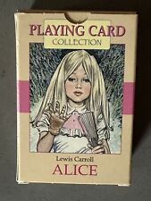 Vintage 2003 Alice In Wonderland Playing Cards Deck Sealed picture