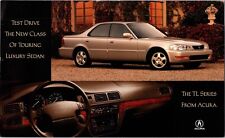 Vintage 90s Acura 2.5TL Luxury Sedan Advertising Oversized Dealer Postcard picture