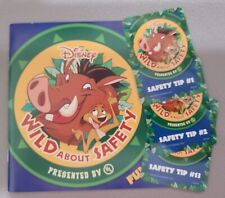 Bundle: Disney's Wild about Safety Fun Book with Timon & Pumbaa + Cards 1, 2, 13 picture