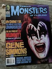 Famous Monsters Of Filmland 226 June/July 1999 Magazine Kiss Gene Simmons Horror picture