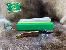 1979 Vintage 970 Puma Game Warden Knife & Jacaranda Handles Mint In G /Y Box Tag picture