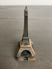 Eiffel Tower Replica Pencil Sharpener - Bronze Color Metal - Paris Souvenir picture