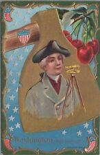Postcard Patriotic George Washington His Industry 1911 picture