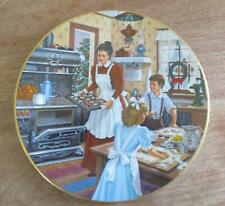 Kern Collectible Plate 1980 The Christmas Of Yesterday Making Christmas Goodies picture