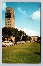 Ann Arbor MI-Michigan, U of M, Burton Mem Carillon Tower, Vintage c1961 Postcard picture