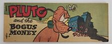 Vintage 1950 Wheaties Cereal Pluto and the Bogus Money Disney Mini Comic picture