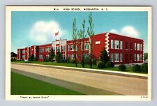 Morganton NC-North Carolina, High School, Antique, Vintage Postcard picture