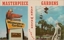 Central Florida's Masterpiece Gardens Bird Show Sky Ride Lake Wales, FL PC 7170 picture