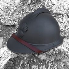 WWI WW1 French Adrian Helmet Steel Military Soldier Type M1915 M15 Infantry picture