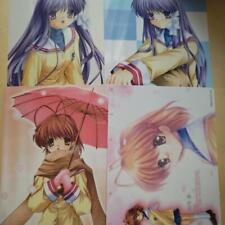 CLANNAD Appendix Set of 4 desk pads Anime Goods From Japan picture