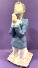 Lladro Praying Prayer Boy First Communion Time to Pray #6088  Porcelain 8