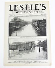 LESLIE'S WEEKLY June 18 1903 Great Flood in Kansas City Illustrated News picture