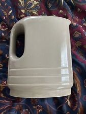 VINTAGE HALL CHINA CO HERCULES WATER PITCHER REFRIDGERATOR IVORY NO LID picture