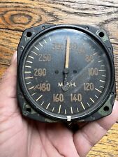 Vintage BENDIX AVIATION CORP Pioneer Type C14 Aviation Speedometer [300 MPH] picture