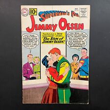 Superman's Pal Jimmy Olsen 56 Silver Age DC 1961 Curt Swan cover Siegel comic picture