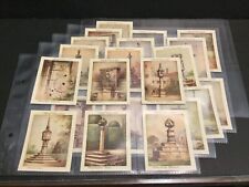 1928 Wills Old Sundials Set of 25 Cards in Plastic Sheets Sku802S picture