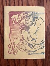 RARE Platinum Toad #6 1970's-Mini comic fold out pages-Art by Darrel Anderson FN picture