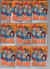 Dallas 1981 Donruss Lot of 10 Unopened Sealed Wax Trading Card Packs picture