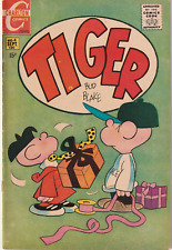 TIGER #4   COLORING PAGES UNMARKED  BUD BLAKE  CHARLTON  1970 picture
