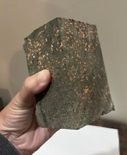 2 lb 10.9 oz Raw Native Copper Ore Slab Cut Mineral Keweenaw U.P Yooper Michigan picture