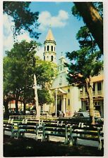 Vintage St. Augustine Florida FL The Old Cathedral of St. Augustine Postcard picture