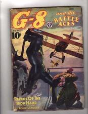 G-8 Battle Aces Jun 1938 Pulp Patrol of the Iron Hand picture