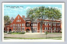 Sterling IL-Illinois, Sterling Township High School, Antique, Vintage Postcard picture