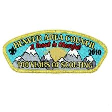 2010 Friends of Scouting Denver Area Council CSP Patch Boy Scouts BSA Colorado picture
