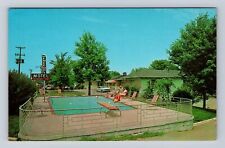 Knoxville TN-Tennessee, Freeway Motel, Advertising, Vintage Souvenir Postcard picture