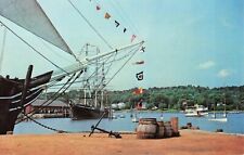 Mystic Seaport, Chubb's Wharf Maritime Museum - Mystic Connecticut CT - Postcard picture