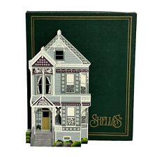 Shelia's Collectibles House Edwardian Green San Francisco 1995 With Box picture