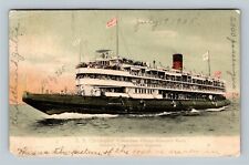 SS Christopher Columbus, Chicago Milwaukee Route, c1905 Vintage Postcard picture