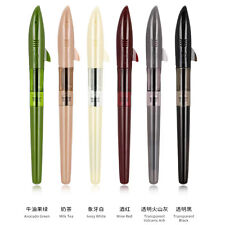 2023 Jinhao New Shark Fountain Pen Fine Nib Screw Cap Nice Gift to Kids 12 Color picture