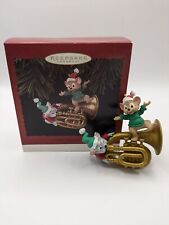 Hallmark Ornament 1996 A Little Song and Dance -Tuba Mice Vintage Christmas picture