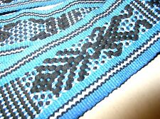 Woven Strap Trim Tribal Raw Ends Folk Art 2 X 44 Inches picture