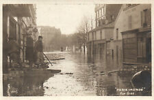 CPA 75 - PARIS Flooded 1910 - Rue Gros picture