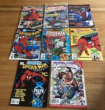 Marvel Presents SPIDER-MAN MAGAZINE LOT 8 with Cards official movie comic book picture