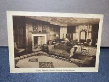 Ward Manor Manor House Living Room Postcard￼ picture