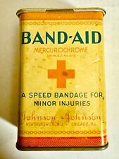 Vintage 1930 Band-Aid Brand Adhesive Bandages with Band-Aids picture