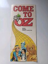 1970s LAND OF OZ Boone, North Carolina Travel Brochure Beech Mountain  picture