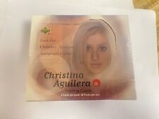 2000 Upper Deck Christina Aguilera Trading Cards box SEALED possible autograph picture