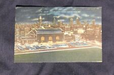 Vtg Postcard. Kansas City Missouri Union Station Night Scene. Kansas City... picture